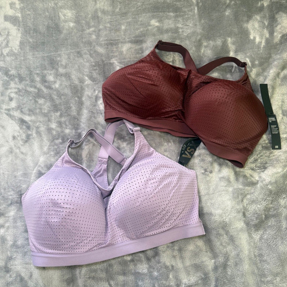 Victoria's Secret VSX Lightweight Mesh Sports Bra (2)38DDD Active Workout Gym